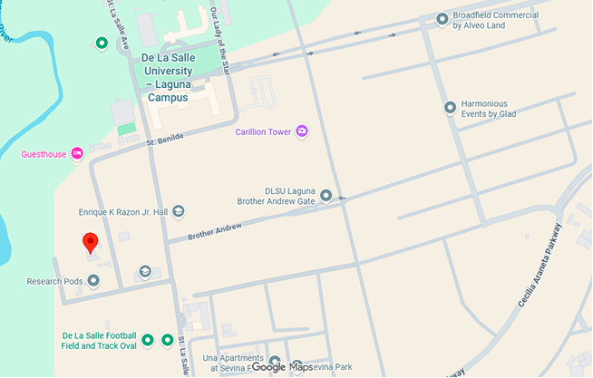 DLSU Laguna Map Location